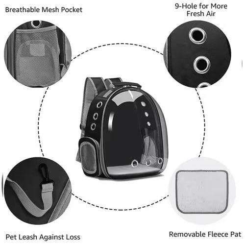 MALETA TIPO CAPSULA MASCOTAS PARA PERRO  O GATO✨🐶🐱